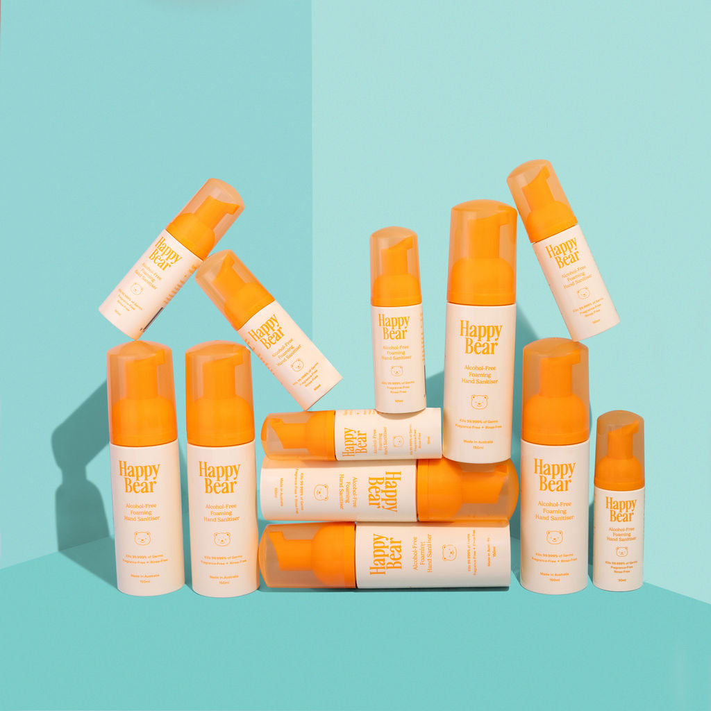 Happy Bear Foaming Hand Sanitiser, The Ultimate Bundle