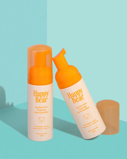Happy Bear Foaming Hand Sanitiser, 150ml Dynamic Duo